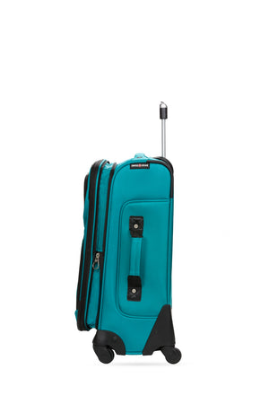 SWISSGEAR Classic Traveler Carry-on Bundle in Teal/Black/Grey