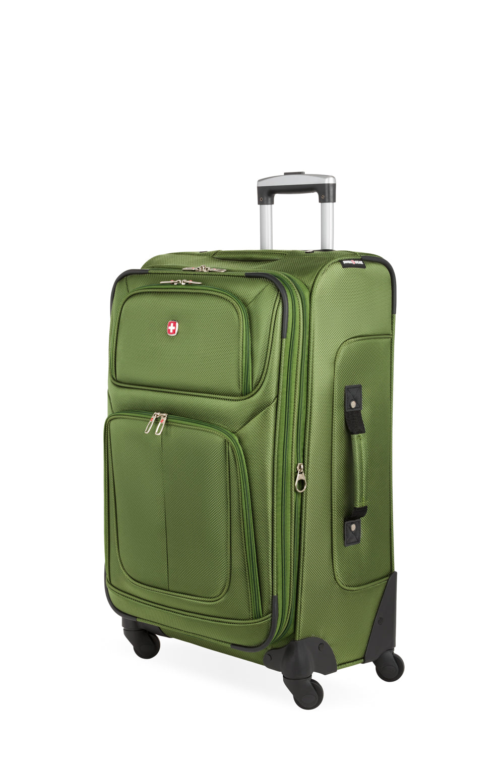 SWISSGEAR Sion Medium Checked Spinner - Evergreen - 01