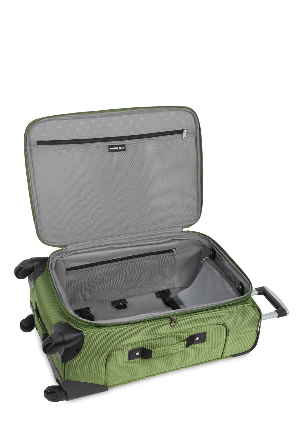 SWISSGEAR Sion Medium Checked Spinner - Evergreen - 04