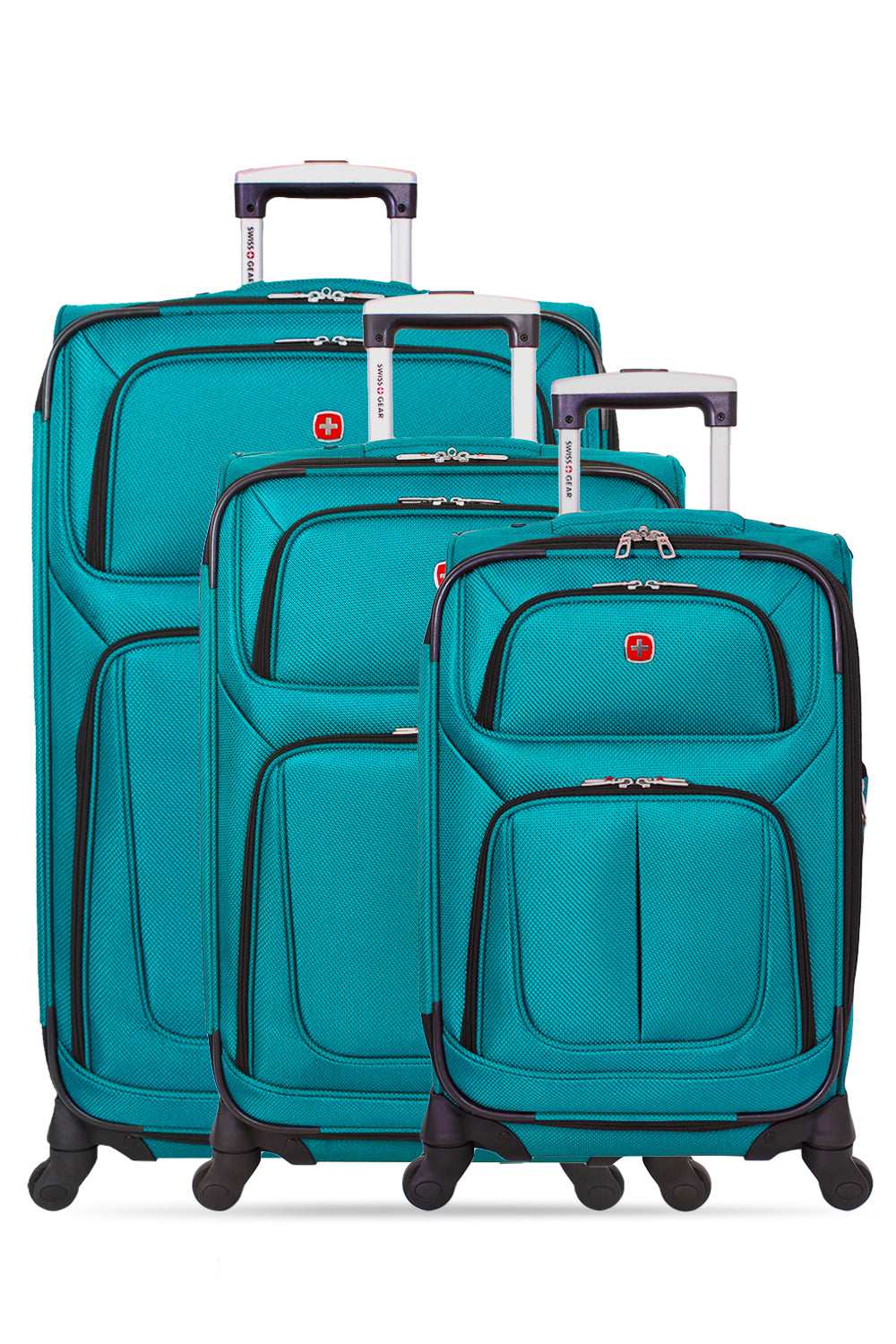 SWISSGEAR Sion 3-Piece Spinner Set - Teal - 02