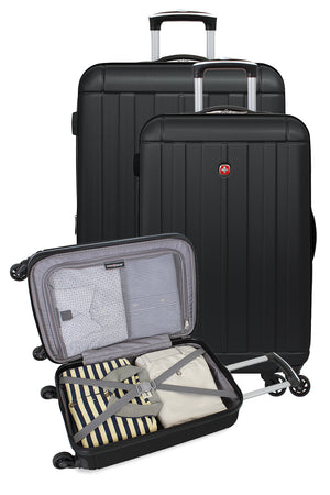 Swissgear 6297 Expandable Hardside Spinner Luggage contains 18