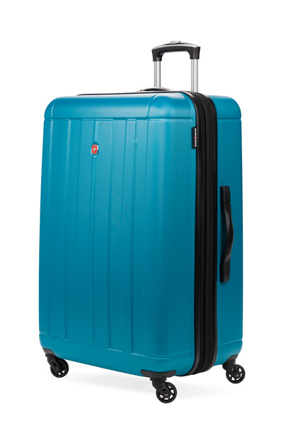 SWISSGEAR 6297 Large Checked Spinner in Blue