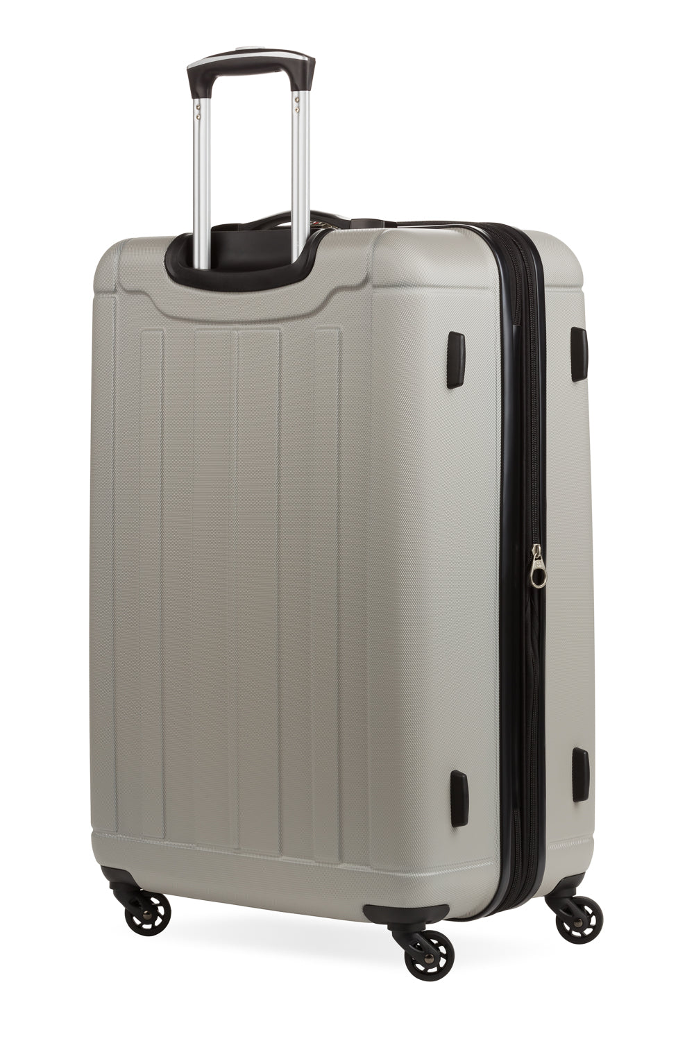 SWISSGEAR 6297 Large Checked Spinner in Silver