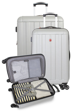 SWISSGEAR 6297 3-Piece Spinner Set - Silver - 08