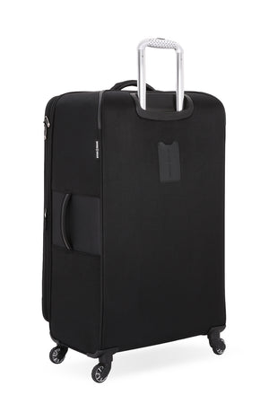 Swissgear 6369 Expandable Upright 2pc Luggage Set allows for easy pushing or pulling of luggage
