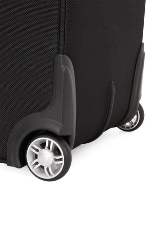 Swissgear 6369 Expandable Upright 2pc Luggage Set - 2 Wide-stance rear wheels 