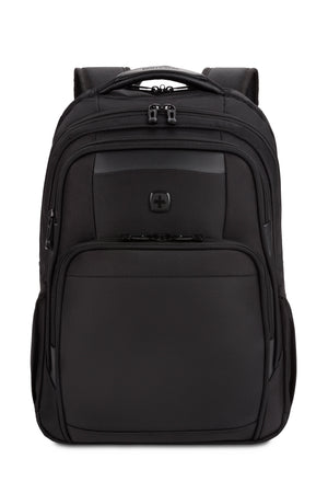 SWISSGEAR Sleek Pro ScanSmart Laptop Backpack in All Black