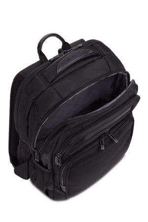 SWISSGEAR Sleek Pro ScanSmart Laptop Backpack in All Black