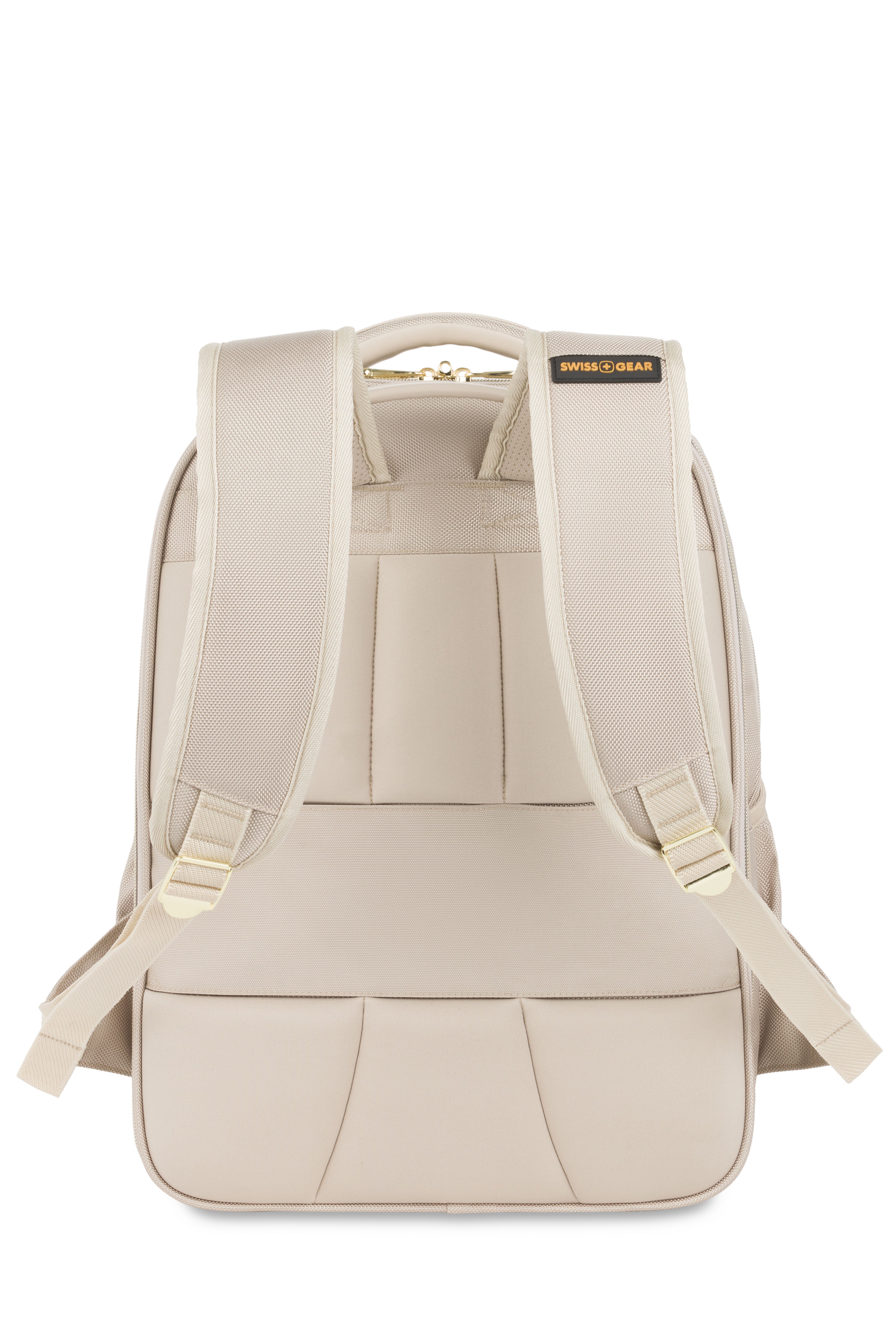 SWISSGEAR Sleek Pro ScanSmart Laptop Backpack in Sand