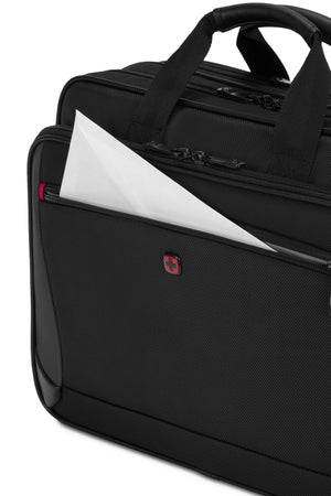 Wenger Mainframe 16 inch Laptop Briefcase - Black