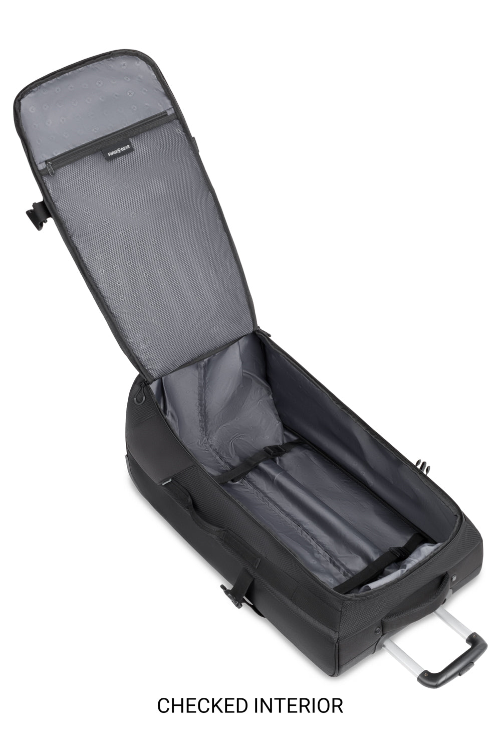 SWISSGEAR Apex Pro 2-Piece Duffel Roller Set in Black