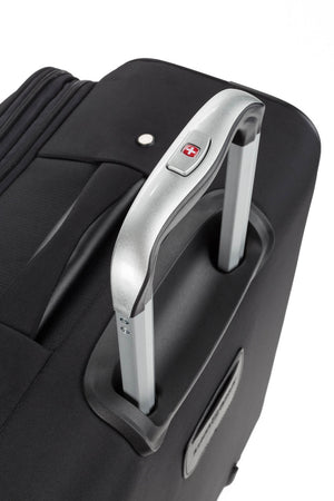 Swissgear 6568 Expandable Spinner Luggage push-button locking telescopic handle
