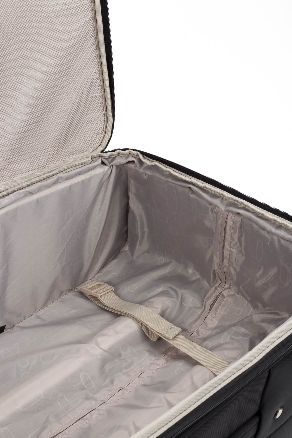 Swissgear 6568 Expandable Spinner Luggage Adjustable clothing tie-down straps