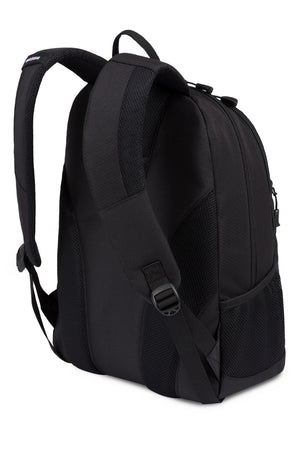 Swissgear 6621 Laptop Backpack shoulder straps feature breathable mesh fabric for added comfort