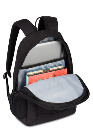 Swissgear 6621 Laptop Backpack Roomy main compartment has a padded pocket to protect laptops up to 16”