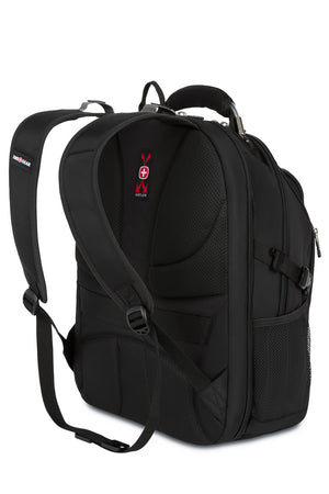 SWISSGEAR 6677 ScanSmart Laptop Backpack Ergonomically contoured, padded shoulder straps