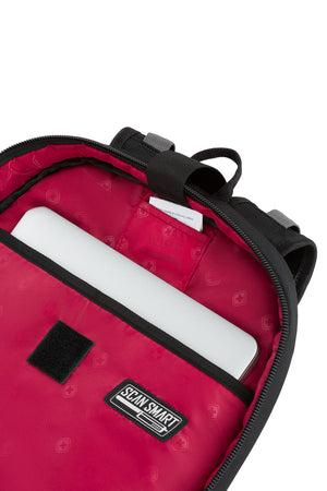 SWISSGEAR 6677 ScanSmart Laptop Backpack with Glass cleaning cloth pocket