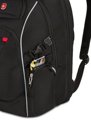 SWISSGEAR 6752 ScanSmart Laptop Backpack - Black