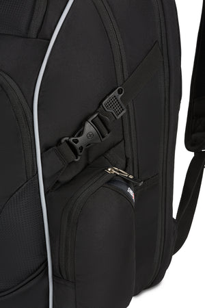 SWISSGEAR 6752 ScanSmart Laptop Backpack - Black