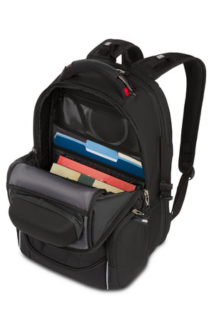 SWISSGEAR 6752 ScanSmart Laptop Backpack - Black
