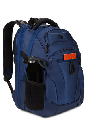 SWISSGEAR 6752 ScanSmart Laptop Backpack in Ballistic Navy Blue Fabric