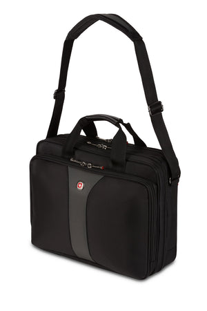 Wenger Legacy 16 inch Double Gusset Computer Case - Black
