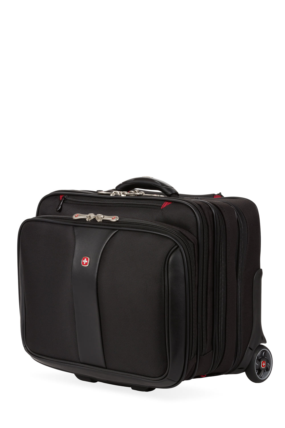Wenger Patriot Wheeled Business Case with Removable Laptop Case Black