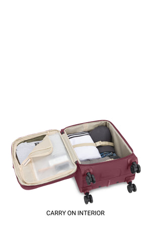 SWISSGEAR Sion Reserve 3-Piece Spinner Set in Pomegranate