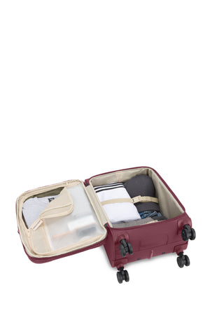 SWISSGEAR Sion Reserve Carry-On Spinner in Pomegranate