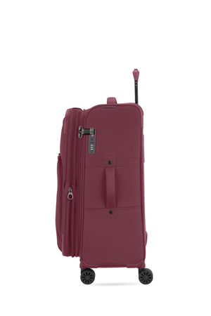 SWISSGEAR Sion Reserve Medium Checked Spinner in Pomegranate