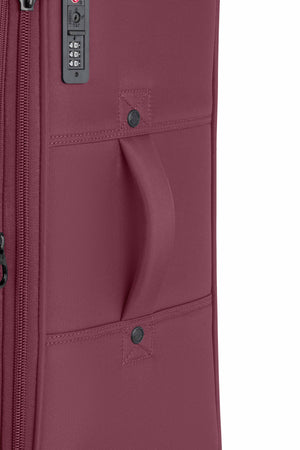 SWISSGEAR Sion Reserve Medium Checked Spinner in Pomegranate