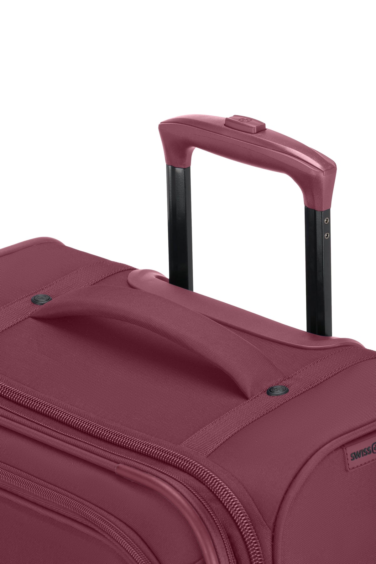 SWISSGEAR Sion Reserve Medium Checked Spinner - Pomegranate - 12