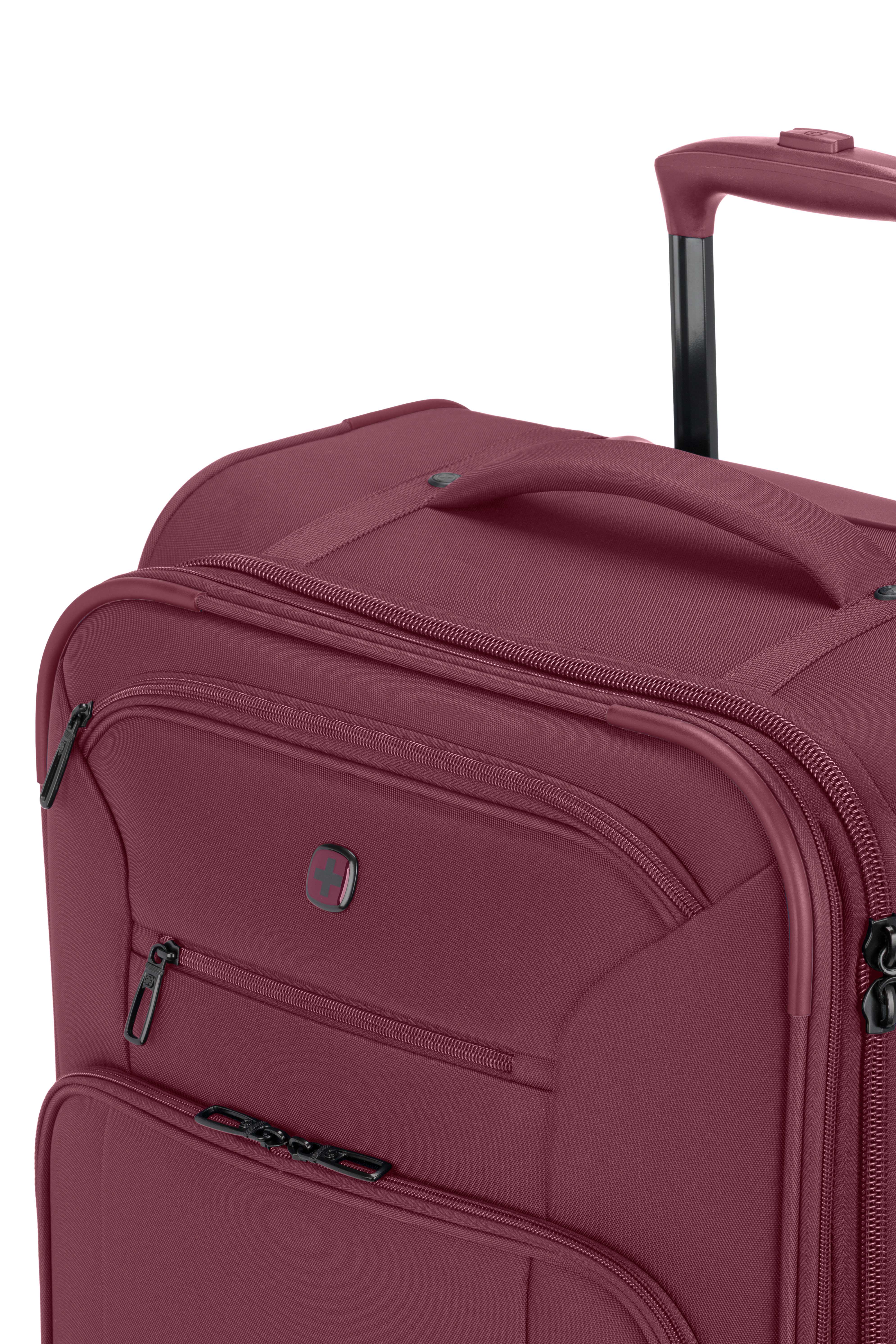 SWISSGEAR Sion Reserve Medium Checked Spinner - Pomegranate - 15
