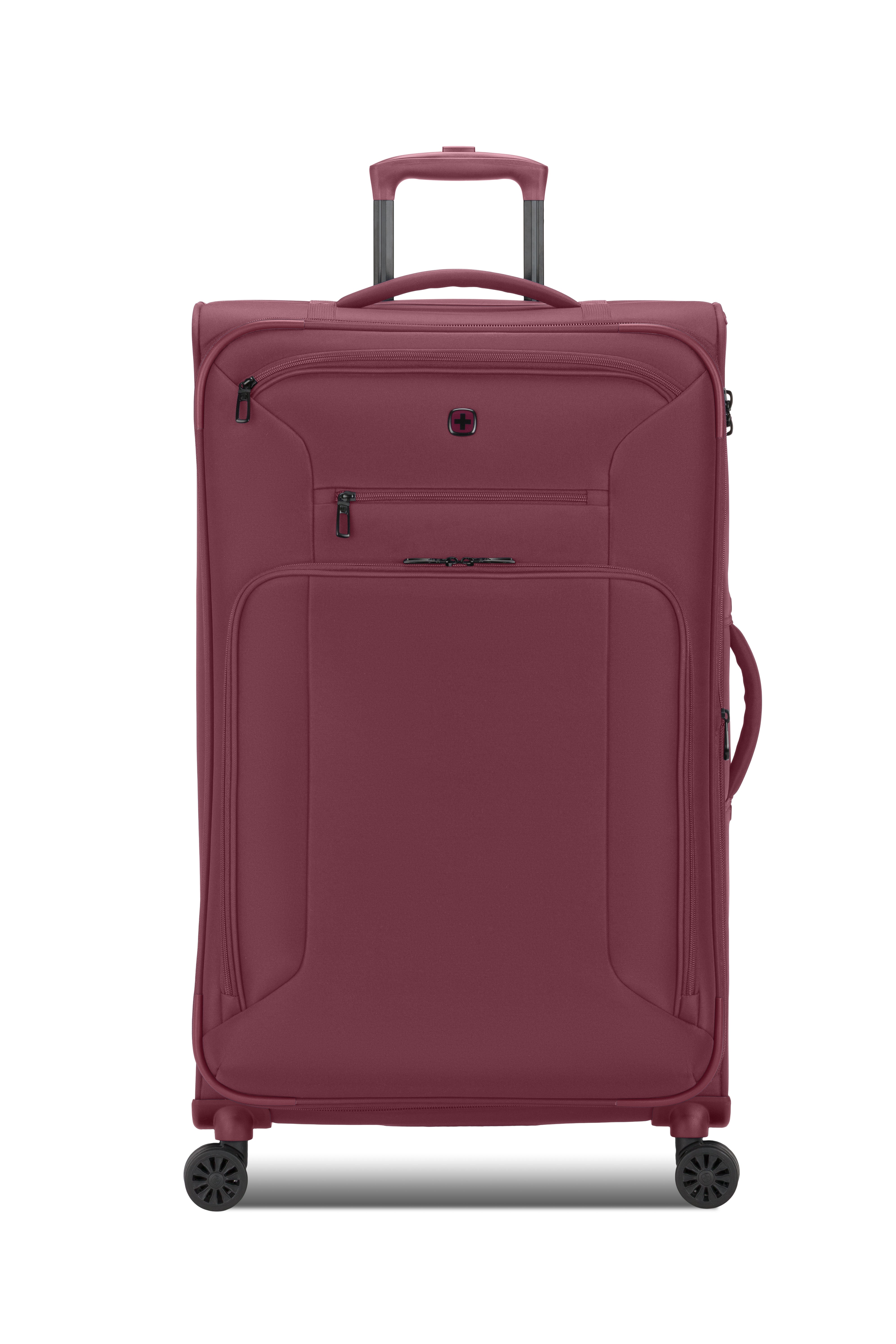 SWISSGEAR Sion Reserve Large Checked Spinner - Pomegranate - 03