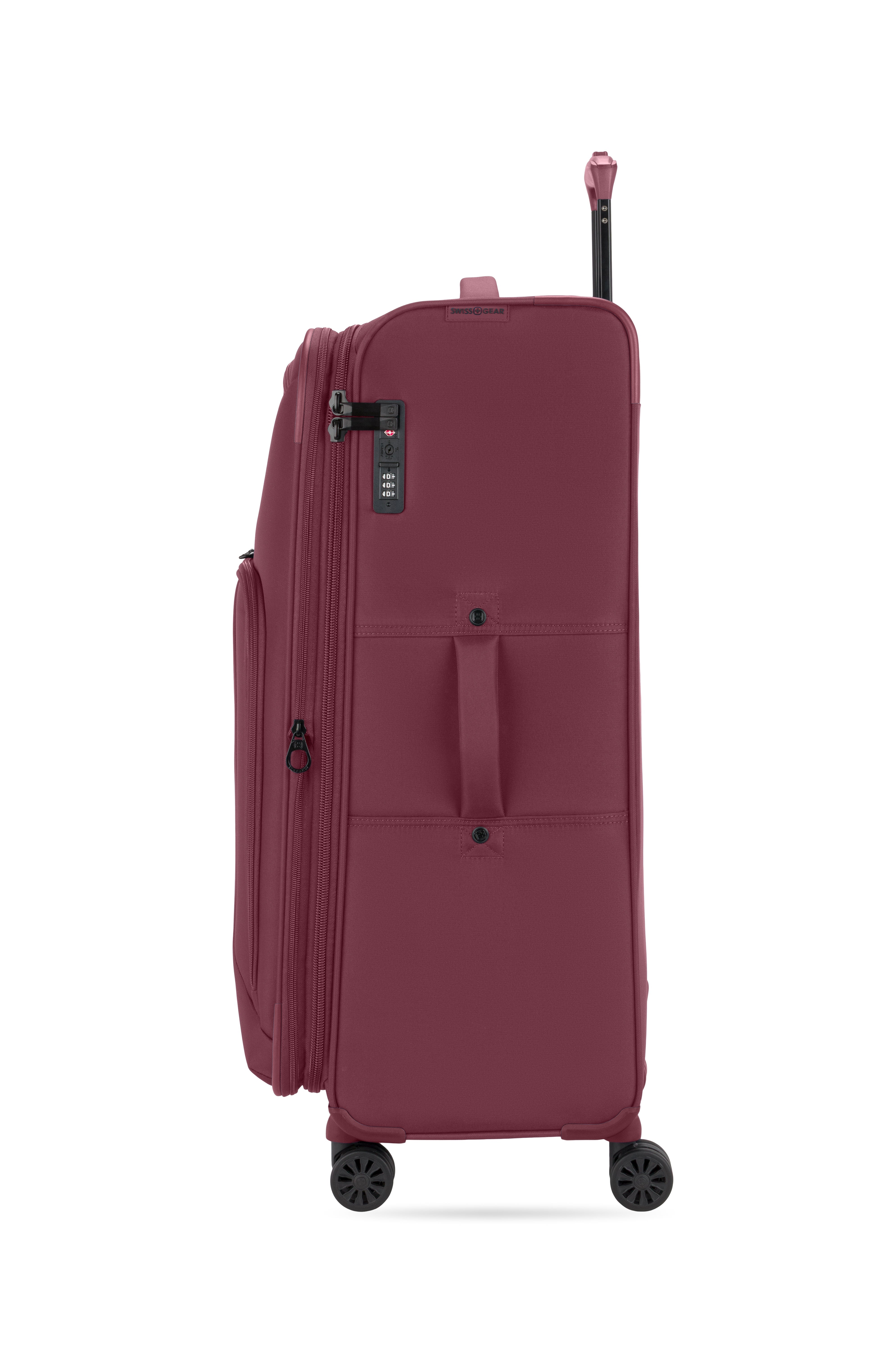 SWISSGEAR Sion Reserve Large Checked Spinner - Pomegranate - 07