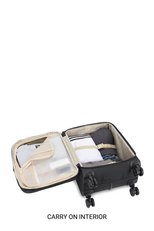 SWISSGEAR Sion Reserve 3-Piece Spinner Set in Black