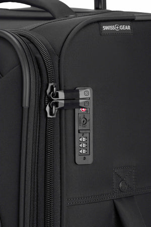 SWISSGEAR Sion Reserve Medium Checked Spinner in Black