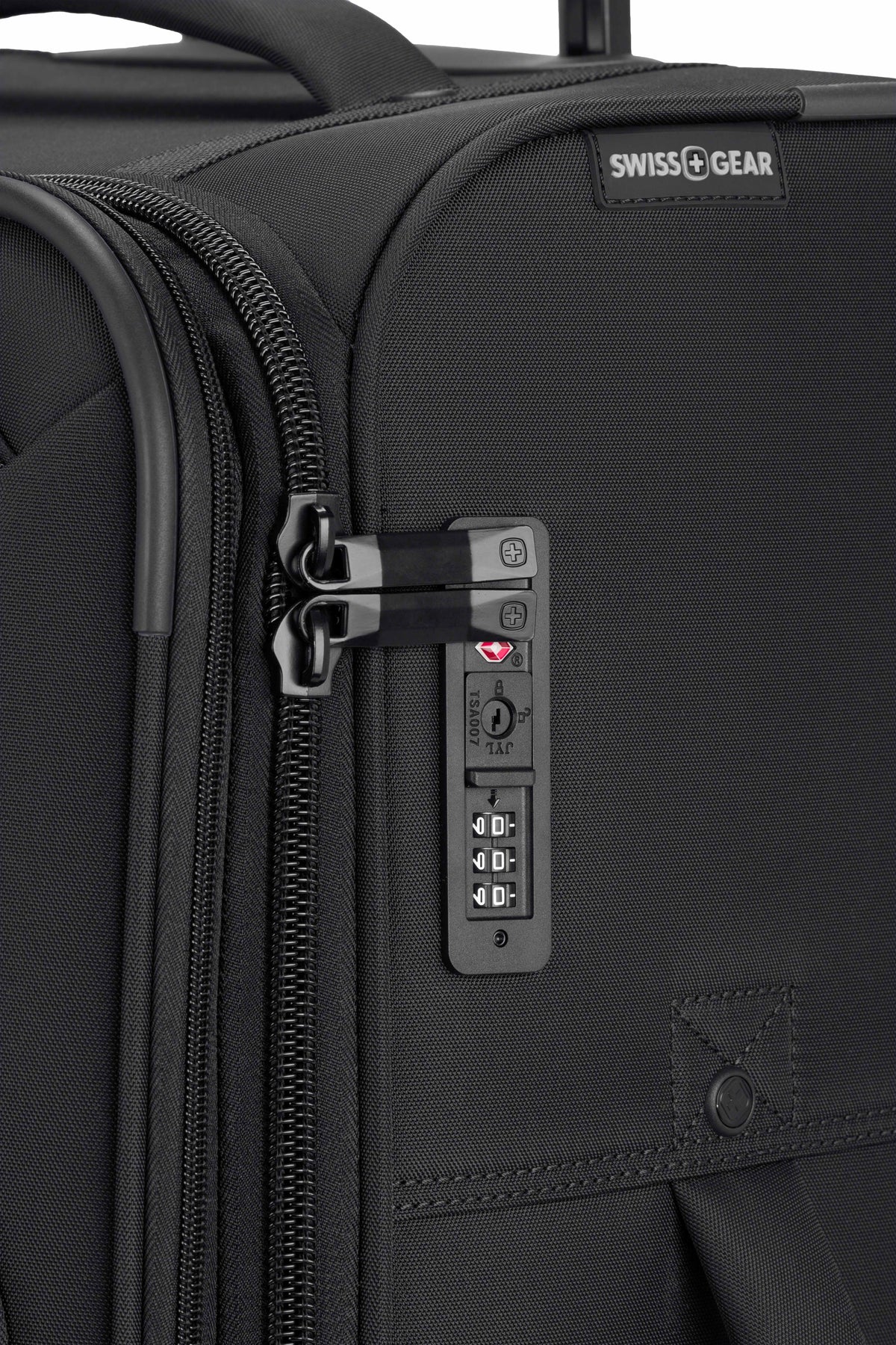 SWISSGEAR Sion Reserve Medium Checked Spinner - Black - 10