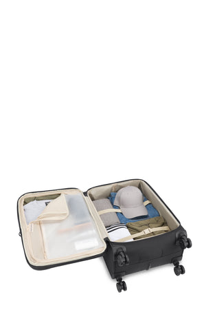 SWISSGEAR Sion Reserve Medium Checked Spinner in Black