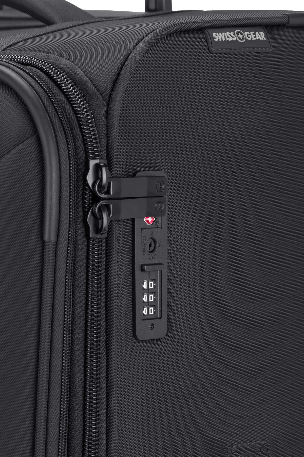 SWISSGEAR Sion Reserve Large Checked Spinner - Black - 10