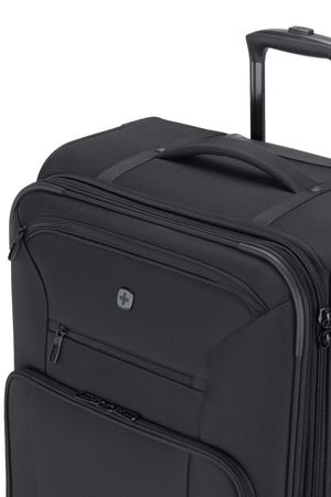 SWISSGEAR Sion Reserve Large Checked Spinner in Black