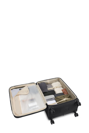 SWISSGEAR Sion Reserve Large Checked Spinner in Black