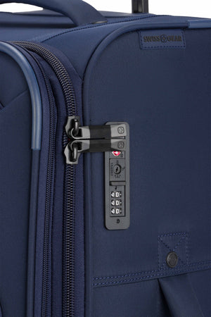 SWISSGEAR Sion Reserve Medium Checked Spinner in Midnight Harvest