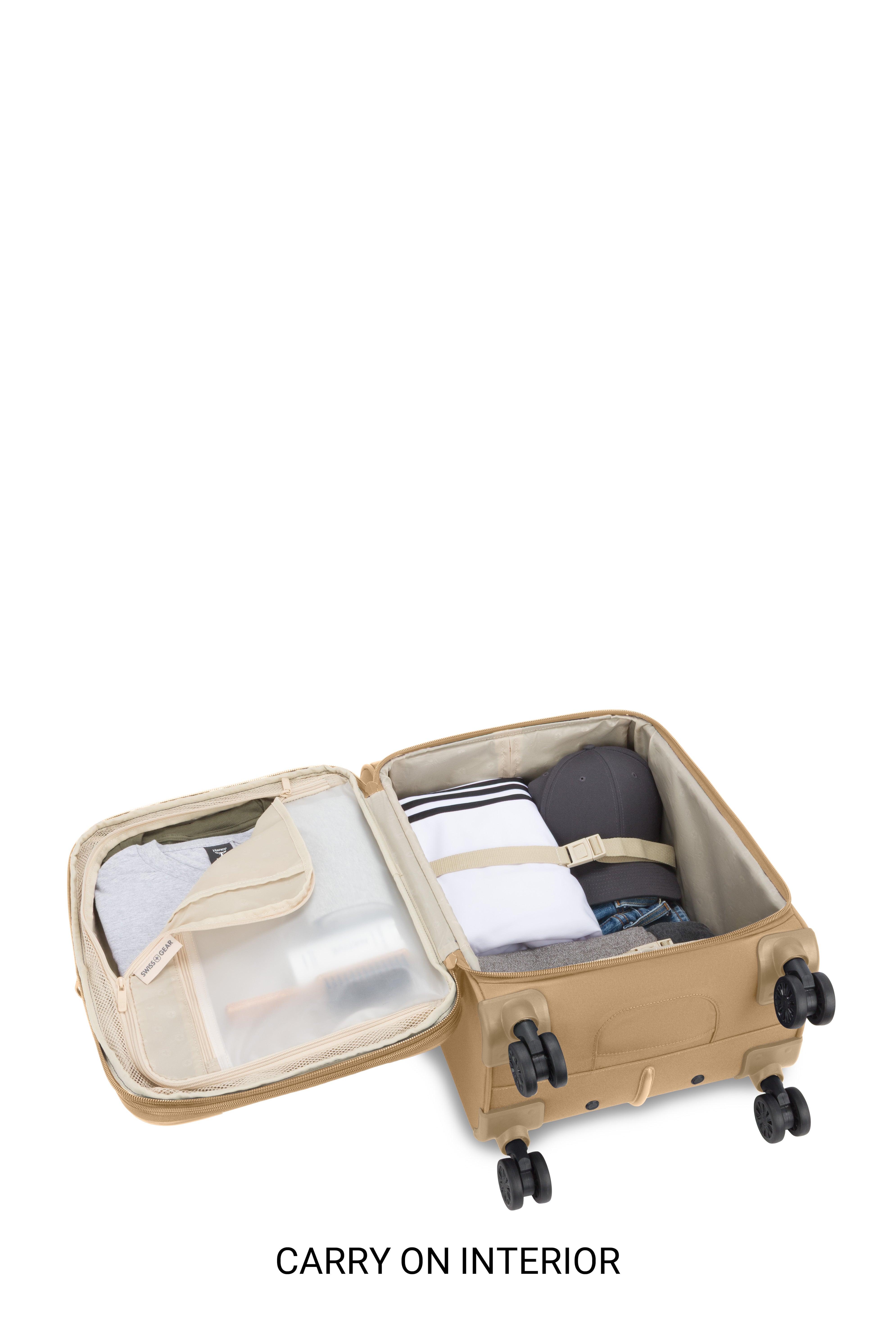 SWISSGEAR Sion Reserve 3-Piece Spinner Set in Caramel