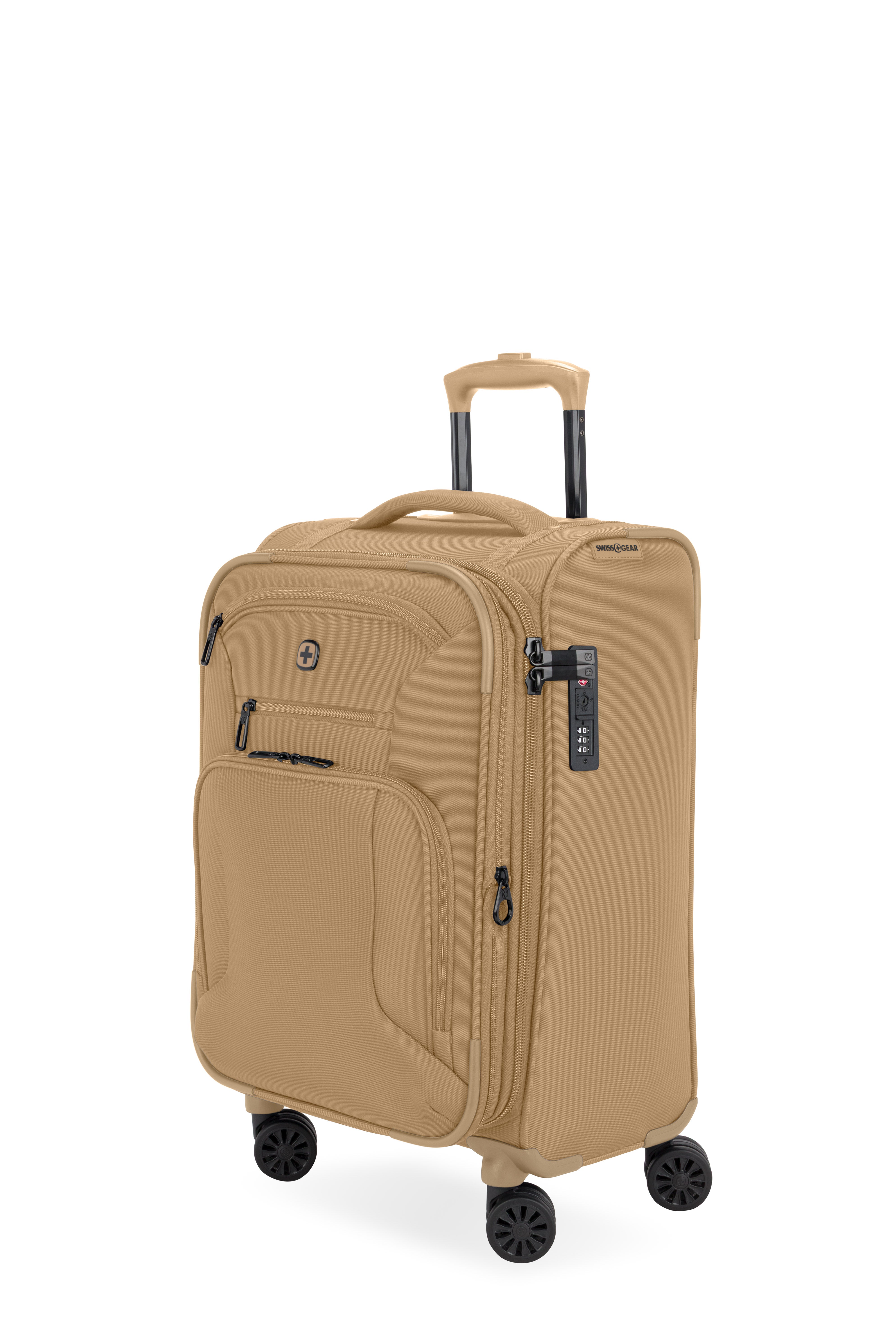 SWISSGEAR Sion Reserve Carry-On Spinner in Caramel