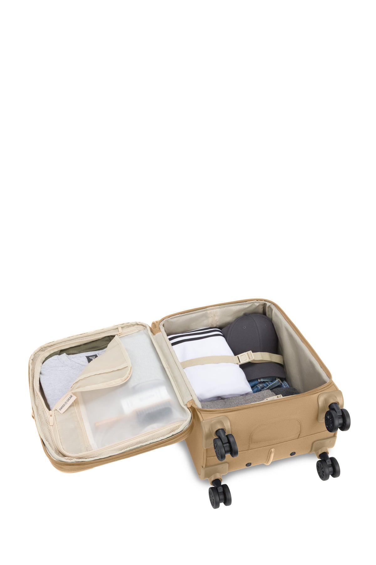 SWISSGEAR Sion Reserve Carry-On Spinner - Caramel - 05