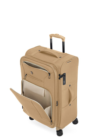 SWISSGEAR Sion Reserve Medium Checked Spinner in Caramel