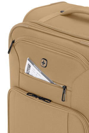 SWISSGEAR Sion Reserve Medium Checked Spinner in Caramel