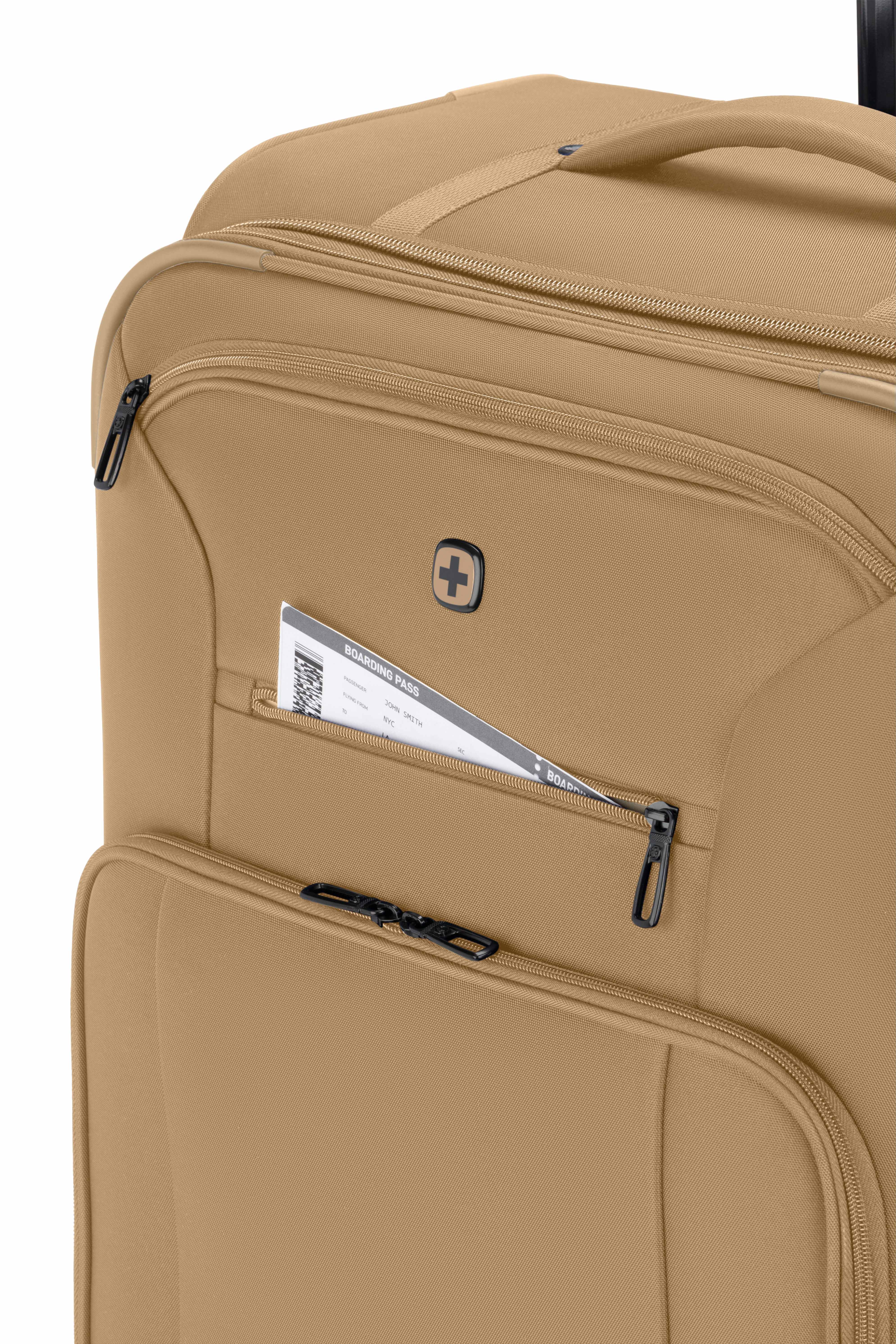 SWISSGEAR Sion Reserve Large Checked Spinner - Caramel - 09