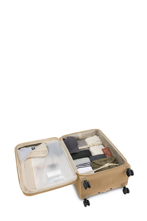 SWISSGEAR Sion Reserve Large Checked Spinner in Caramel